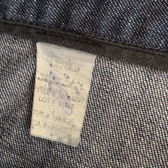 Theory Vintage Y2K Flare Low Rise Jeans Medium Wash Sz 4 Zip Stretch Made In USA - Picture 5 of 9